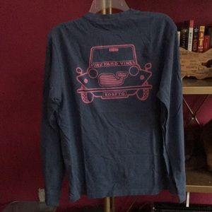 Mens vineyard vines long sleeve t-shirt